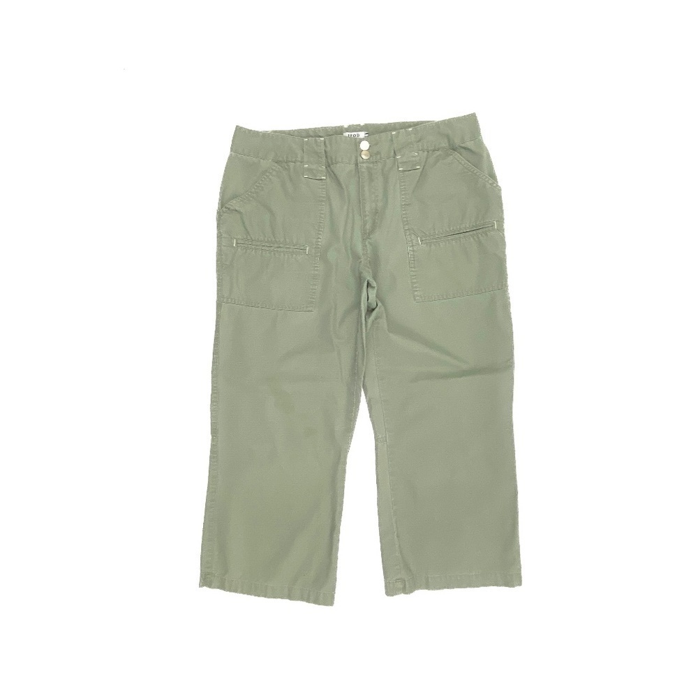 Izod Crop Women's size 14 Green Utility‎ Pants